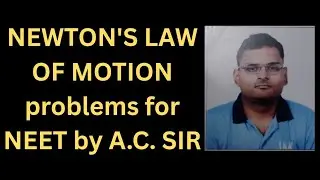 NEET physics Newton's law of motion problem 