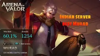 AOV INDIAN SERVER BEST MURAD 46 percent damage 1 Vs 9 solo carry play