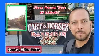 Iron Maiden Tour en Londres: Cart & Horses y Eddie The Head's Lamppost