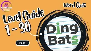Dingbats (Word Quiz) Level 1 - 30 Walkthrough