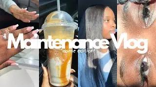$2000 Maintenance vlog | Nails + pedicure + hair & More