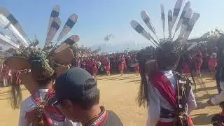 Tangkhul tribe during tsüngkamnyo at shamator 2026.
