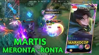 RAJA MARTIS MARAH MUSUH SAMPAI RATA DAN MENYERAH MOBILE-LEGENDS