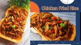 Old Skool Chinese Takeaway Style Chicken Fried Rice no sauce