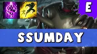 KT ssumday as Tahm Kench vs Olaf TOP - HIGHLIGHTS - League of Legends