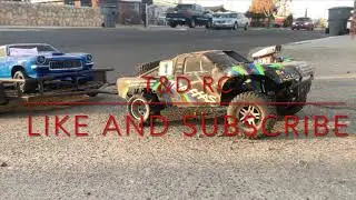 Traxxas slash 4x4 tow rig Alpha 20 Vega Ecx torment Rc towing and Bashing