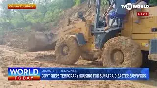 GOVT PREPS TEMPORARY HOUSING FOR SUMATRA DISASTER SURVIVORS