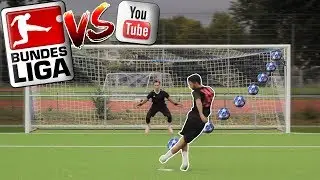 BUNDESLIGA PROFI vs. YOUTUBER: Elfmeter Challenge SPECIAL