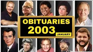 15 HOLLYWOOD STARS & Famous People Who Tragically Passed Away in January 2003
