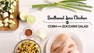 Zesty Lime Chicken Recipe: A Delicious Twist with Corn and Zucchini Salad