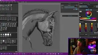 SketchClub JR ART LAB -:  Horse - (Rebelle 8)