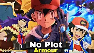 Leon's Charizard Vs Ash's Pikachu (No Plot Armour) | Ash Pikachu Really Have Plot Armour ??