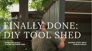 DIY Shed Hack Reveal | Building a Shed with Electrical Conduit | Maker Pipe Tool Shed Part 4
