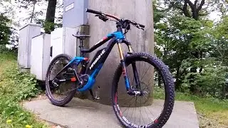 Haibike xDuro nDuro All Mountain PRO mit 72 km/ h im Wald