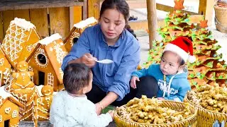 How to Harvest 1000kg+ Giant Ginger and Sell at Market - Daily Farm Life with Children