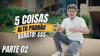 Acabamentos Baratos e Modernos de ALTO PADRÃO!