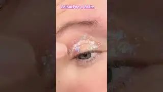 Glitter confetti gel makeup. ColourPop x Bratz
