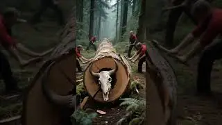 🦌 Loggers Spot Adult Antelope Near Site&mdash;Guide to Meadow! #animals #animation #cute #shortfilm