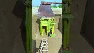 Bamboo house and khai creative videography #bamboo #house #magical #creative #videography #shorts