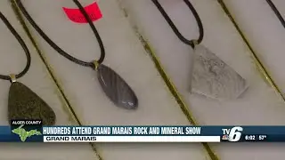 Hundreds attend Grand Marais Rock and Mineral Show