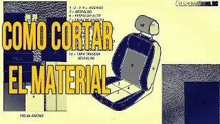 CORTE DE MATERIAL - TIPS TAPICERIA AUTOMOTRIZ