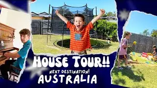 DELAYED FLight! ✈️ Finally Arrived in Australia! 🇦🇺 Check Out the House! 🏡