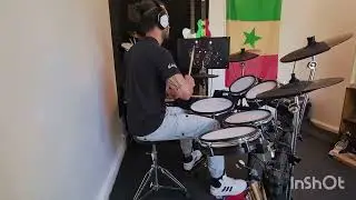 Mill&eacute;nium MPS 850 drum cover Bob Marley 