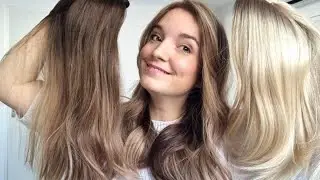 Blonde hair topper & wig for alopecia