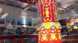 Kids on the Swing Ride at Future World during a TVC shooting at Jamuna Future Park
