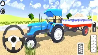 Real Sonalika Tractor Amazing Driving | Tractor Gameplay | Android Gameplay | Simulator Gameplay 