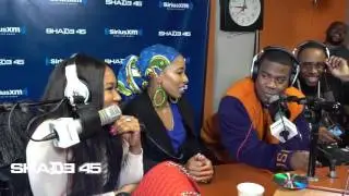 Tracy Morgan stops by Shade 45 to visit DJ Kayslay