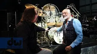 Mick Fleetwood and John Good Talk Custom Drums