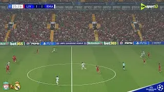 ЛИВЕРПУЛЬ 🆚 РЕАЛ МАДРИД | Лига чемпионов УЕФА 25/26 | Энфилд 2025 | Ультра геймплей SG4 | PES 2021