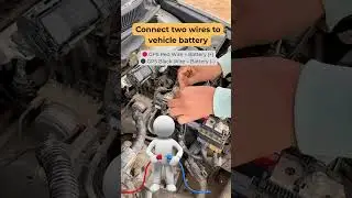 Install your GPS in just 5 minutes. Just connect two wires to vehicle battery and start tracking.