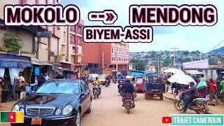(Yaoundé) From MOKOLO market to Simbock Entrance via Melen, Biyem-assi and Mendong - Cameroon route