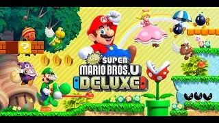 New Super Mario Bros. U Deluxe ⭐ 6-T La Torre de Don Machuc&oacute;n ⭐ Monedas Entrellas