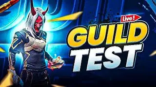 FF LIVE TOP 1 GUILD TEST 1VS4 | ROAD TO 2OK ON LIVE | LIVE GUILD TESTING#ffli #freefireliveguildtest