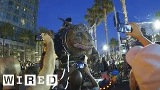 Watch the Giant Creature Crash Through San Diego Comic-Con 2014-WIRED