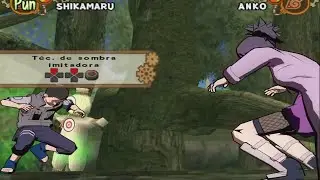 {Shikamaru (Clássico) Vs Anko} Naruto Shippuden Ultimate Ninja 5