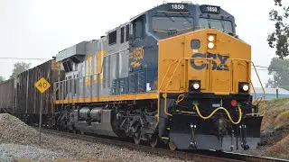 CSX 1850 - Louisville & Nashville Heritage Unit - Leads CSX G419 on Home Rails - 10-06-23