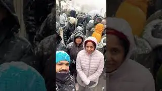 Snow falling in Harmon Israel  #music #lovesong #love #scenicjourney #musictravellove #relaxingmusic