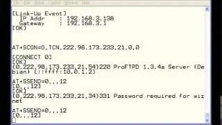 WizFi250 FTP Client File Upload