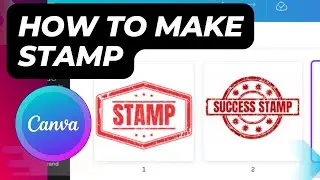 How To Make Stamp In Canva Tutorial