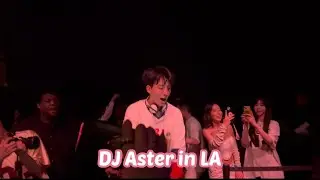 DJ 아스터 LA 클럽 테라코타 !!! LA Koreatown Club Terracotta. DJ Aster 마지막 불꽃 디제잉!!! 정면 영상 !!!