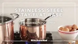 KitchenAid Tri-Ply Copper Cookware