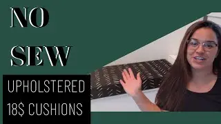How to make cushions. EASY DIY