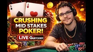 We are Live Crushing 50 to 500NL on GGPoker in Ontario| Online Poker Strategy (2026)