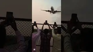 Biman landing at Dhaka airport 🇧🇩 #biman #plane #dhakaairport #aviation #airport #landing