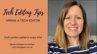 Tech editing Tips Tuesday! - Let's talk about using a tech editor for your crochet patterns!