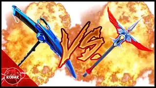 Battle of the Season 4 Pickaxes! Gale Force & Positron [Skin Competitions]